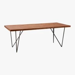 Dylan 36"x80" Medium Acacia Dining Table -Chic Living Shop DylanDineTbl80X36in3QF18