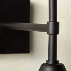 Exposior Indoor/Outdoor Black Wall Sconce Model 2027 -Chic Living Shop ExposiorBlackSconceAVSHS21