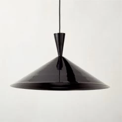 Exposior Black Pendant Light Model 018 24.75"