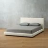 Facade Soft White Queen Bed -Chic Living Shop FacadeBedWhiteQueenSHS16 1x1
