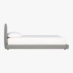 Facade Grey Tweed Twin Bed -Chic Living Shop FacadeQnBedGreySdF13