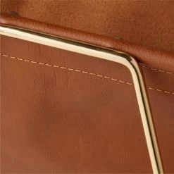 Fallon Leather Magazine Rack -Chic Living Shop FallonLthrMagazineRackAV2SHS22