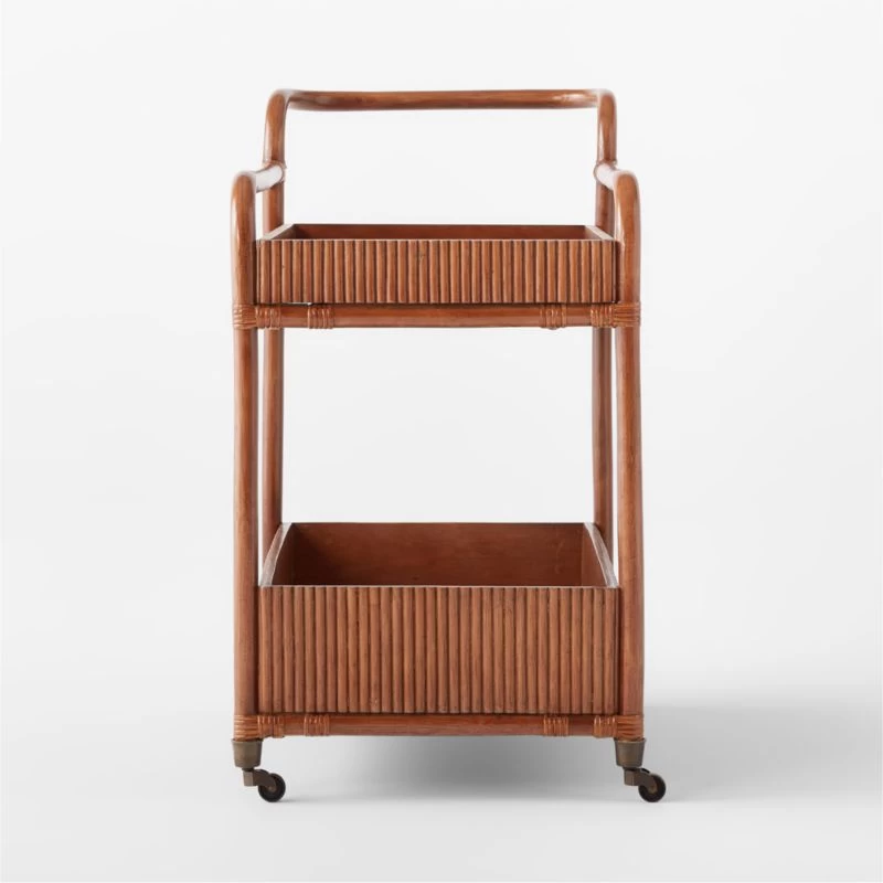 Feliz Rattan Bar Cart 11 Feliz Rattan Bar Cart - Image 9