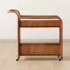 Feliz Rattan Bar Cart -Chic Living Shop FelizRattanBarCartSHF21