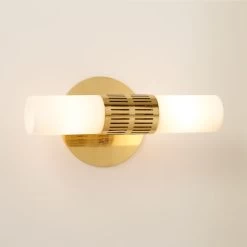 Figaro Polished Brass Wall Sconce 11 Figaro Polished Brass Wall Sconce -Chic Living Shop FigaroBrassSconceAV2SHS22