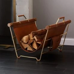 Firewood Tote -Chic Living Shop FirewoodToteSHF18