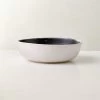 Fynn Black And White Soup Bowl With Reactive Glaze -Chic Living Shop FlynnRctvSoupBowlSHS23