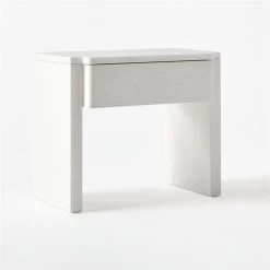 Fore Bleached Ash Wood Nightstand With Drawer 13 Fore Bleached Ash Wood Nightstand With Drawer -Chic Living Shop ForeBlchdAshNightstand3QSSS21