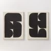 'Function' Wall Art Set Of 2 -Chic Living Shop FunctionS2SHF23