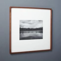 Gallery Walnut Picture Frame With White Mat 11"x14"