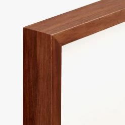 Gallery Walnut Picture Frame With White Mat 11"x14" -Chic Living Shop GalleryFrm18X24WlntWhtMtAVF18