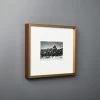 Gallery Brass Picture Frame With White Mat 4"x6"