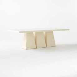 Goetz Lacquered Ivory Dining Table -Chic Living Shop GoetzLcqrdIvoryTable3QSSS23