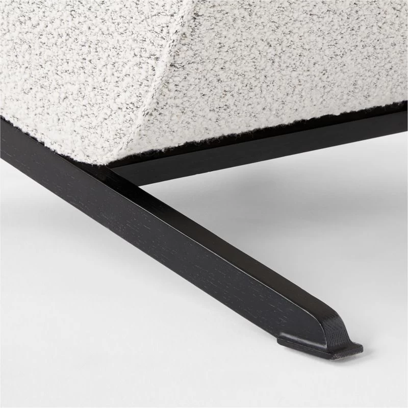 Grosseto Peppered Grey Boucle Lounge Chair 4 Grosseto Peppered Grey Boucle Lounge Chair - Image 2