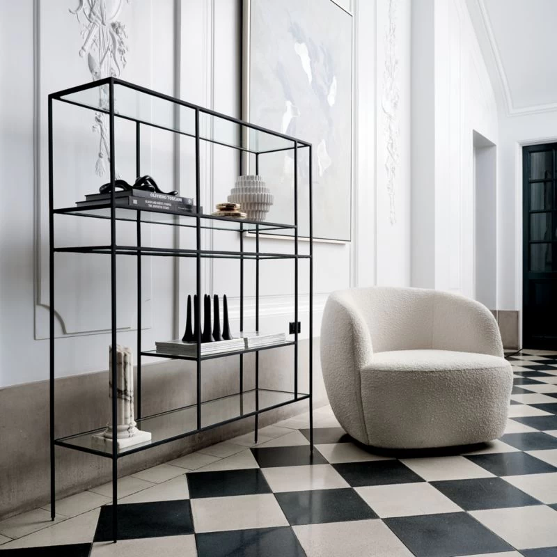 Gwyneth Ivory Boucle Swivel Chair 8 Gwyneth Ivory Boucle Swivel Chair - Image 6