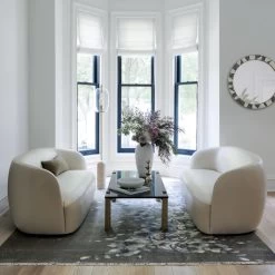 Alcide Rectangular Marble Coffee Table -Chic Living Shop GwynethIvoryLeatherLoveSeatSP20 1x1