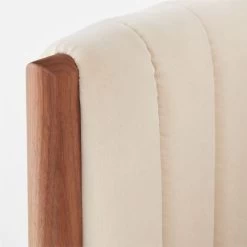 Half Moon Ivory Velvet Counter Stool -Chic Living Shop HalfMoonCounterStoolAVSSS22