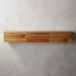 Hide N Seek Large Acacia Storage Shelf