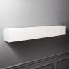 Hide N Seek Large White Storage Shelf -Chic Living Shop HideNSeekStrgShlfWhtLngSHF18