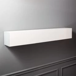 Hide N Seek Large White Storage Shelf