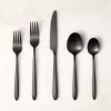 Ida 20-Piece Black Flatware Set -Chic Living Shop IdaBrshdBkFltwr20PcSetSHS23