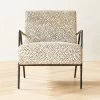 Imogene Dot Hair On Hide Lounge Chair -Chic Living Shop ImogeneLprdLoungeChairSHS22