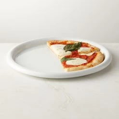 Inge White Round Pizza Serving Platter -Chic Living Shop IngeRoundServingPlatterROF22