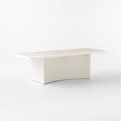 Irie Rectangular White Concrete Dining Table -Chic Living Shop IrieDiningTable3QSSF23