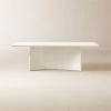 Irie Rectangular White Concrete Dining Table -Chic Living Shop IrieDiningTableSHF23