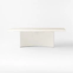 Irie Rectangular White Concrete Dining Table -Chic Living Shop IrieDiningTableSOSSF23