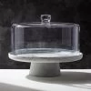 Swirl Cake Stand With Glass Lid 2 Swirl Cake Stand With Glass Lid -Chic Living Shop JFSwirlCakeStandWGlassLidSHF20