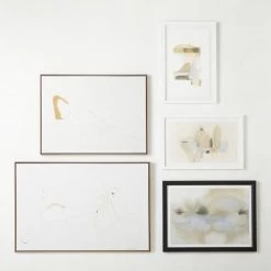 'Nicolina' Framed Giclee Art Print 48"x36" -Chic Living Shop KGArtCollectionFHS22