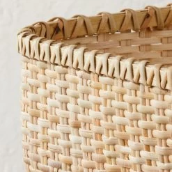Den Woven Natural Rattan Storage Baskets Set Of 3 -Chic Living Shop KMDenWovenNaturalBsktsS3AVSHS21
