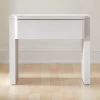 Fore Bleached Ash Wood Nightstand With Drawer -Chic Living Shop KMForeBlchdAshNightstandSHS21 1x1