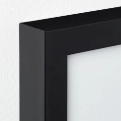 'Bob Dylan, 1966' Photographic Print In Black Frame 17.5"x21.5" -Chic Living Shop KWBlackFrameDetailSHF17