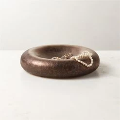 Kashima Bronze Catchall Dish -Chic Living Shop KashimaBronzeCatchallAVSHF23