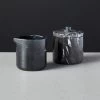 Keep It Neutral Marble Creamer And Sugar Bowl -Chic Living Shop KeepItNeutralMbCrmrNSgrBwlSHF21