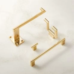 Kela Unlacquered Brass Swivel Hook -Chic Living Shop KelaPolishedBrassGroupFHF22