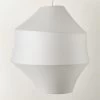 Kimana White Polymer Pendant Light -Chic Living Shop KimanaWhitePendantLightSHF23