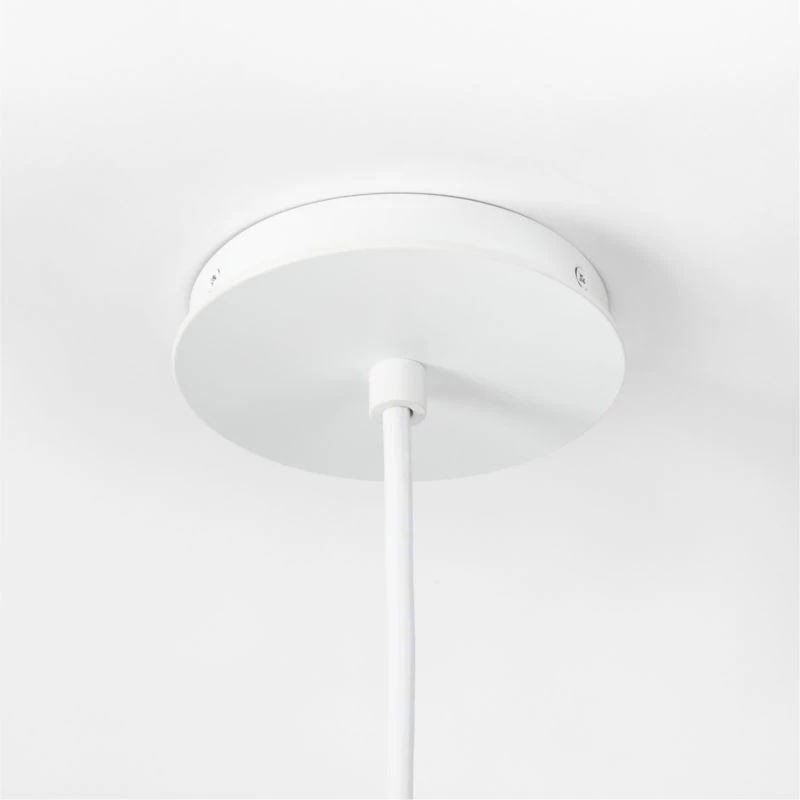 Kimana White Polymer Pendant Light 6 Kimana White Polymer Pendant Light - Image 4