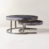 Langley Black Marble Servers -Chic Living Shop LangleyMarbleServerGroupFHF22