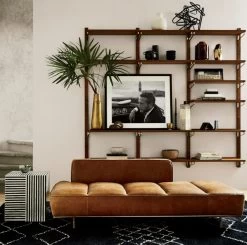 Walnut Modular Single Shelf 39.5" -Chic Living Shop LawndaleDaybedJL18