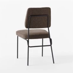 Laze Brown Upholstered Dining Chair 12 Laze Brown Upholstered Dining Chair -Chic Living Shop LazeBrownDiningChair3QBSSS23