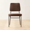 Laze Brown Upholstered Dining Chair -Chic Living Shop LazeBrownDiningChairSHS23