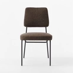 Laze Brown Upholstered Dining Chair 9 Laze Brown Upholstered Dining Chair -Chic Living Shop LazeBrownDiningChairSOSSS23