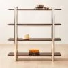 Legna Burl Wood Bookshelf 1 Legna Burl Wood Bookshelf -Chic Living Shop Legna60inBurlWoodBookcaseROF22
