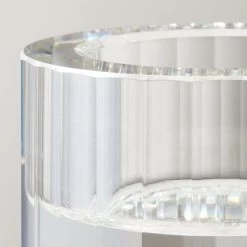 Lena Crystal Tealight Candle Holders Set Of 3 -Chic Living Shop LenaCrystalTltHolderLrgAVSHS23