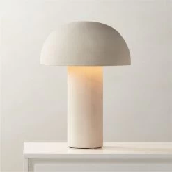 Limestone Dome Table Lamp -Chic Living Shop LimestoneTableLampSHS22