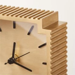 Lincoln Polished Brass Desk Clock -Chic Living Shop LincolnPlshdBrsDeskClockAVSHF22