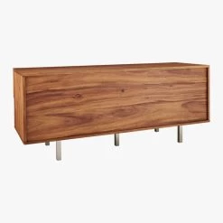 Linear Low 4-Drawer Wood Dresser -Chic Living Shop LinearLowDresserAV1F15